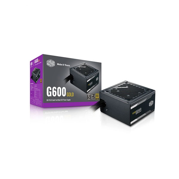 منبع تغذیه کامپیوتر کولر مستر مدل COOLER MASTER G600 GOLD - Image 6