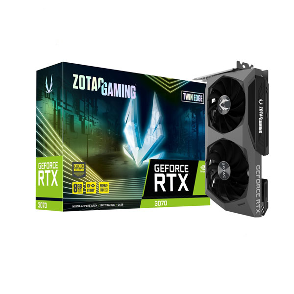 کارت گرافیک زوتک مدل Zotac RTX 3070 8GB Twin EDGE OC LHR - Image 4
