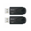 فلش مموری USB 3.1 پی ان وای مدل PNY FD32GATT431KKX2-EF 32GB بسته 2 عددی