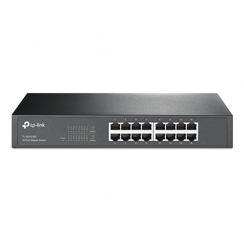 سوییچ 16 پورت تی پی لینک مدل TP-LINK TL-SG1016D