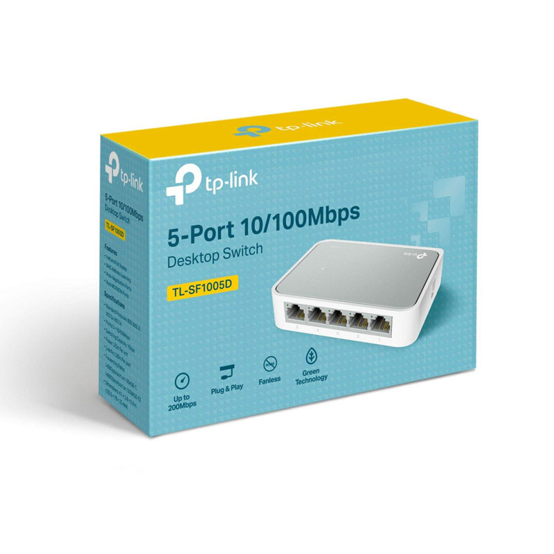 سوییچ 5 پورت تی پی لینک مدل TP-LINK TL-SF1005D - Image 2