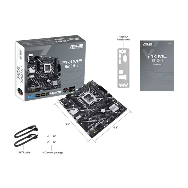 مادربرد ایسوس مدل Asus PRIME H610M-E DDR5 - Image 3