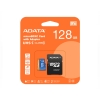 کارت حافظه میکرو اس دی ای دیتا مدل ADATA Premier MicroSDXC +ADP V10 R100 W25 128GB