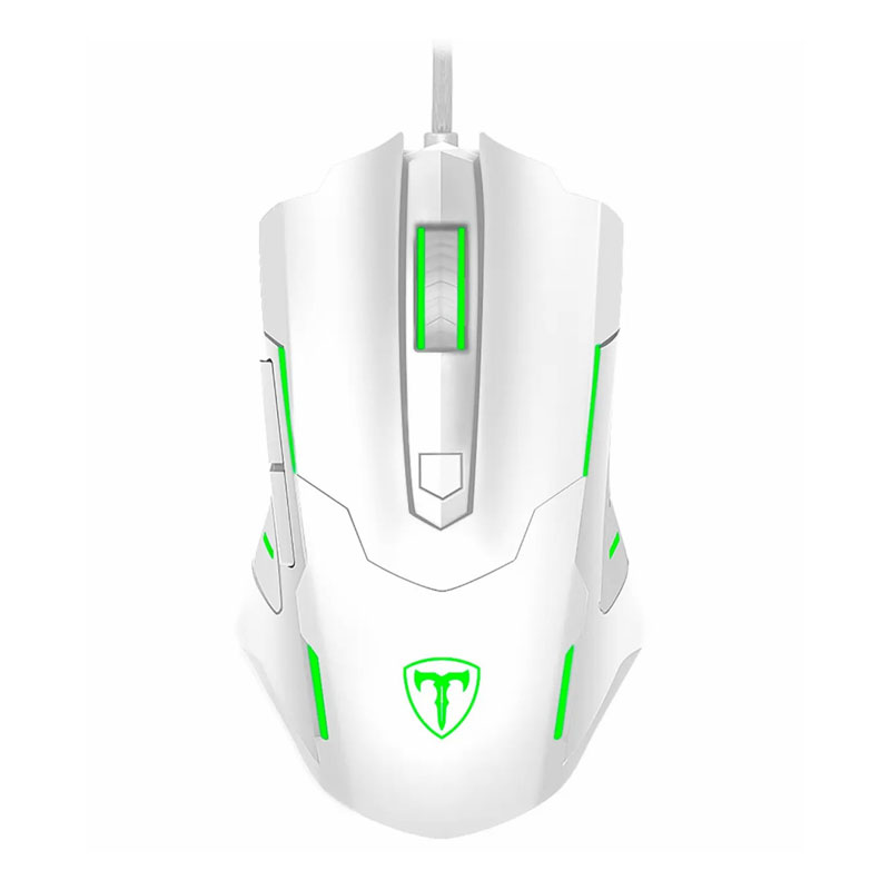 ماوس گیمینگ تی دگر با سیم مدل T-DAGGER Brigadier T-TGM206 White RGB