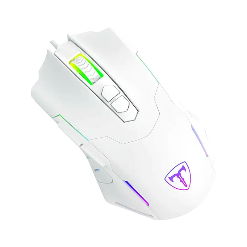 ماوس گیمینگ تی دگر با سیم مدل T-DAGGER Brigadier T-TGM206 White RGB - Image 2