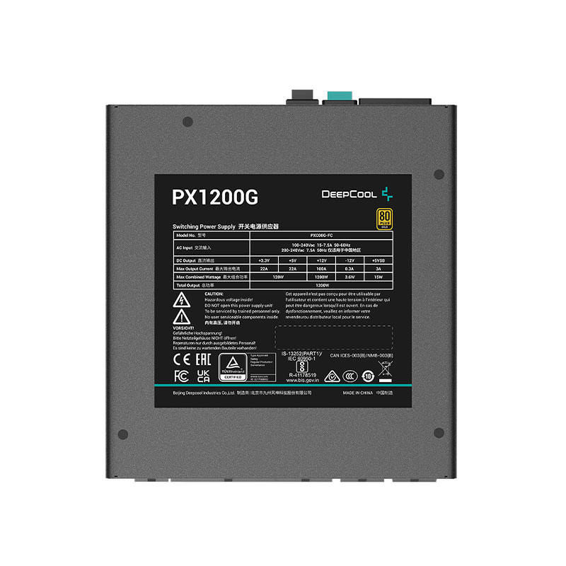 منبع تغذیه کامپیوتر دیپ کول مدل Deepcool PX1200G 1200W - Image 2