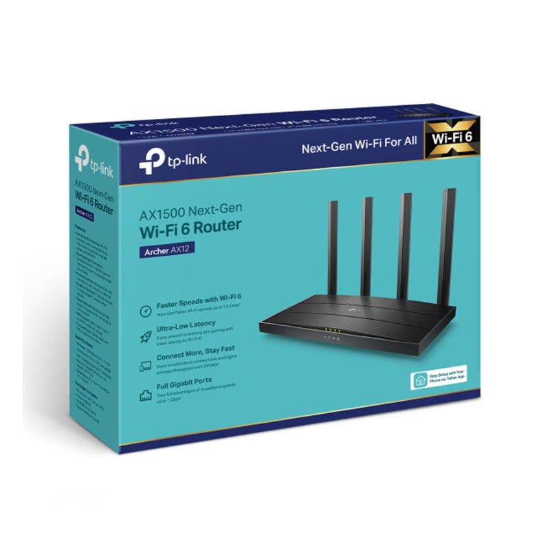 روتر بی سیم دو باند تی پی لینک مدل TP-LINK Archer AX12 AX1500 V1.0 - Image 5