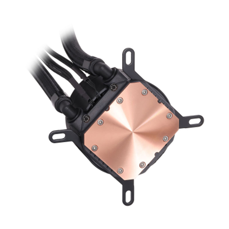 خنک کننده آبی پردازنده گرین مدل GREEN GLACIER GLC240E ARGB - Image 3