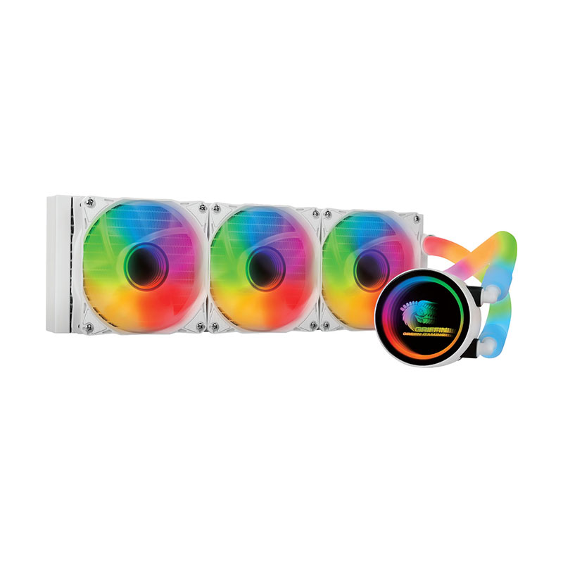 خنک کننده آبی پردازنده گرین مدل GREEN GLACIER STREAM GLC360S ARGB White - Image 2