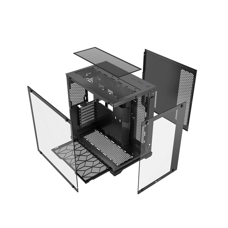 کیس کامپیوتر لاجی کی مدل Logikey LK-C580B - Image 2