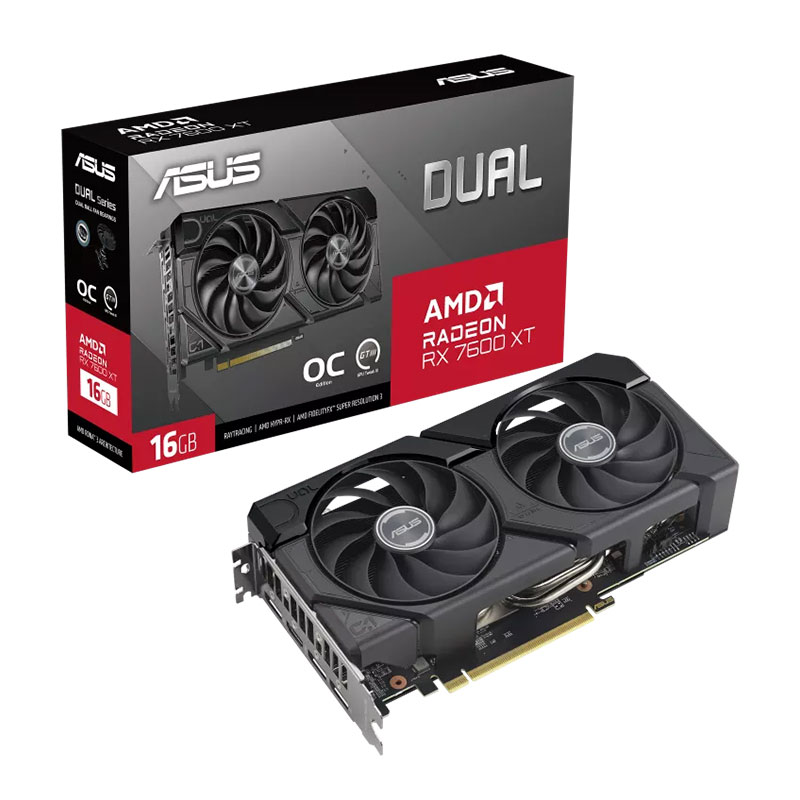 کارت گرافیک ایسوس مدل ASUS DUAL RX7600XT OC 16GB - Image 5
