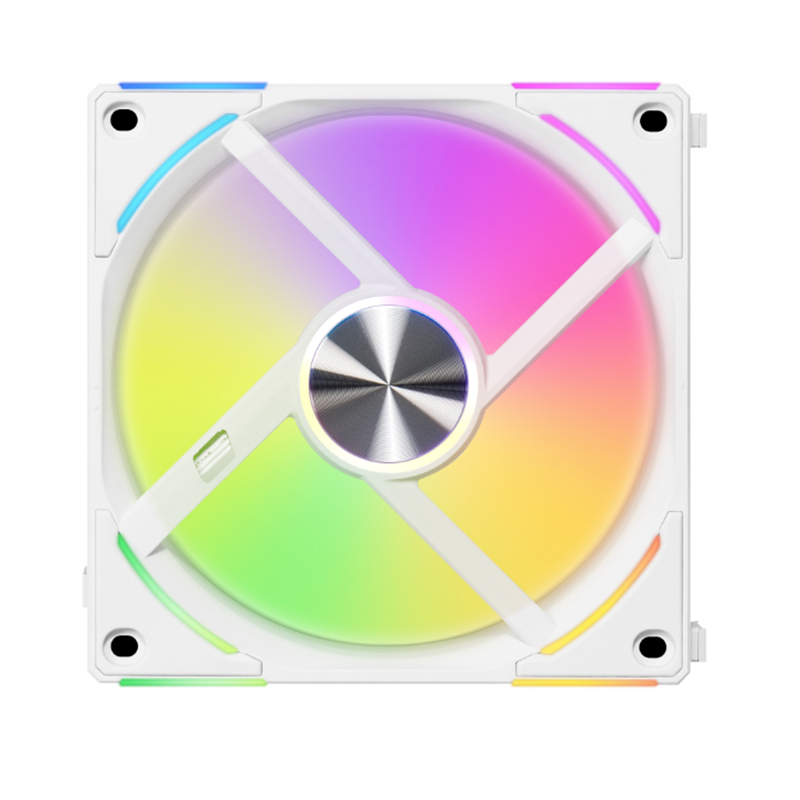 پک 3 تایی فن کیس لیان لی مدل LIAN LI UNI FAN AL 120 V2 White - Image 3