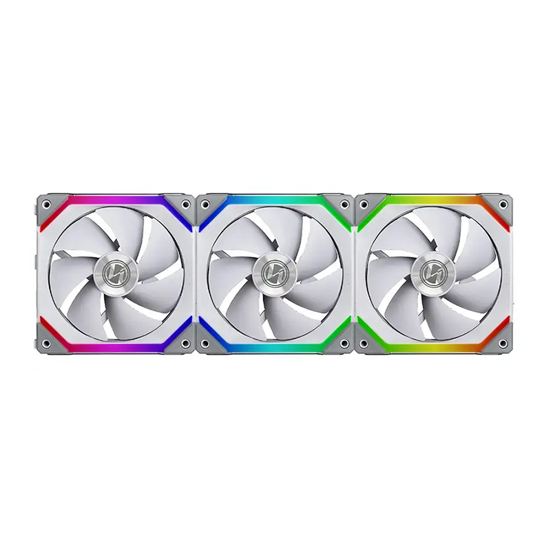 پک 3 تایی فن کیس لیان لی مدل LIAN LI UNI FAN SL 120 V2 White
