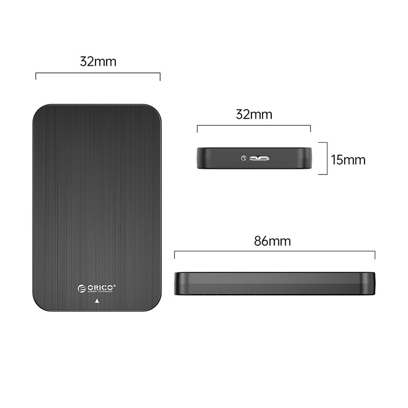 باکس هارد اکسترنال اوریکو مدل ORICO HM25U3 - Image 2