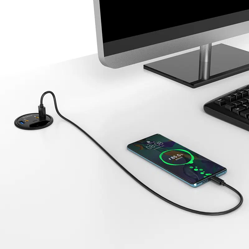 هاب چند منظوره USB 3.0 اوریکو مدل ORICO DESK-2U1C-V1 - Image 3