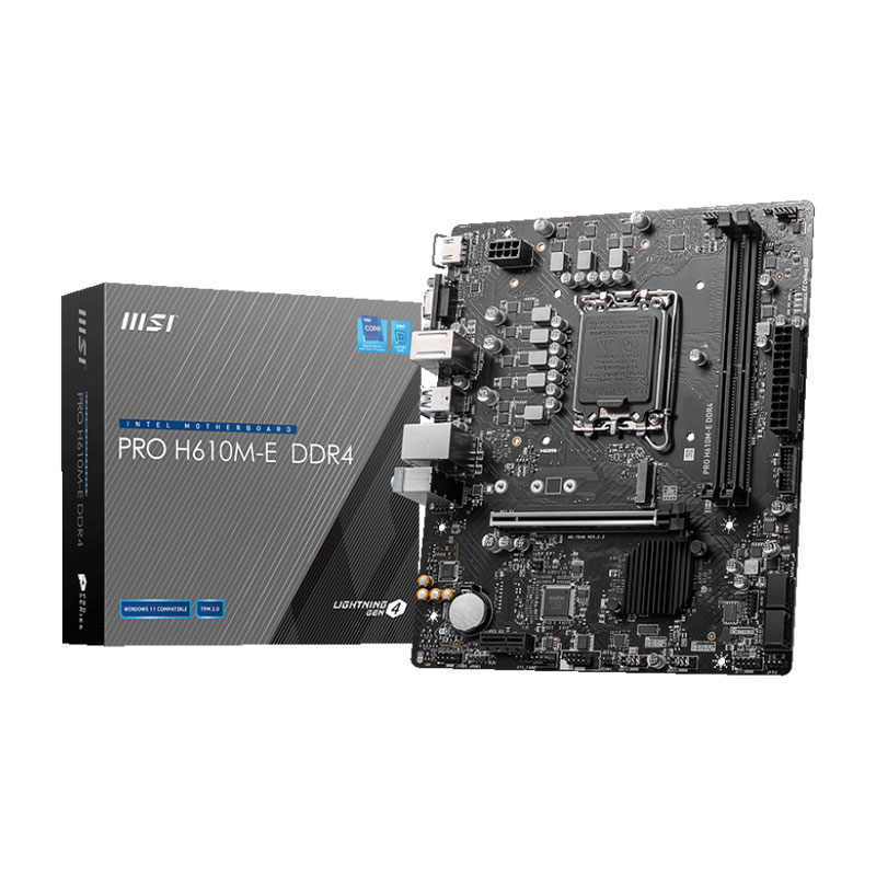 مادربرد ام اس آی مدل MSI PRO H610M-E DDR4 - Image 3