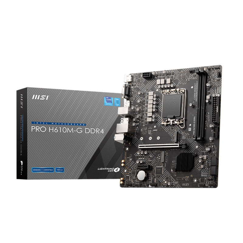 مادربرد ام اس آی مدل MSI PRO H610M-G DDR4 - Image 2