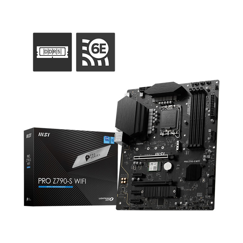 مادربرد ام اس آی مدل MSI PRO Z790-S WIFI DDR5 - Image 2