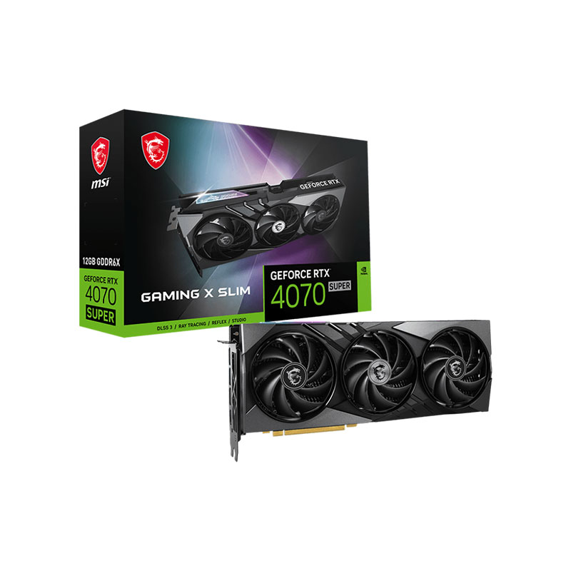 کارت گرافیک ام اس آی مدل MSI GeForce RTX 4070 SUPER 12G GAMING X SLIM - Image 3