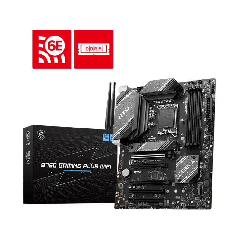 مادربرد ام اس آی مدل MSI B760 GAMING PLUS WIFI DDR5 - Image 3