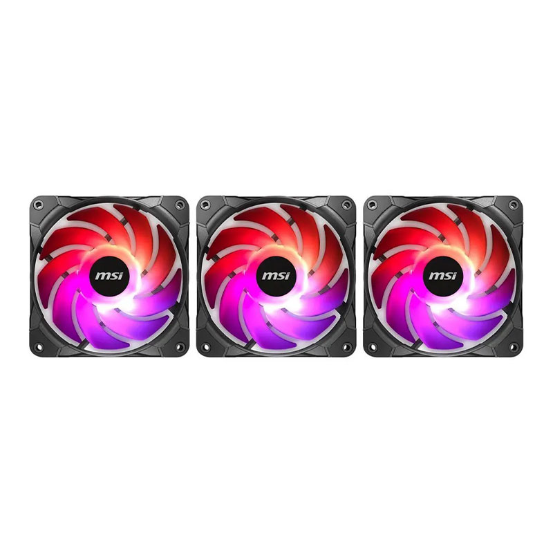 پک 3 تایی فن کیس ام اس آی مدل MSI MAG MAX F12A-3 - Image 2