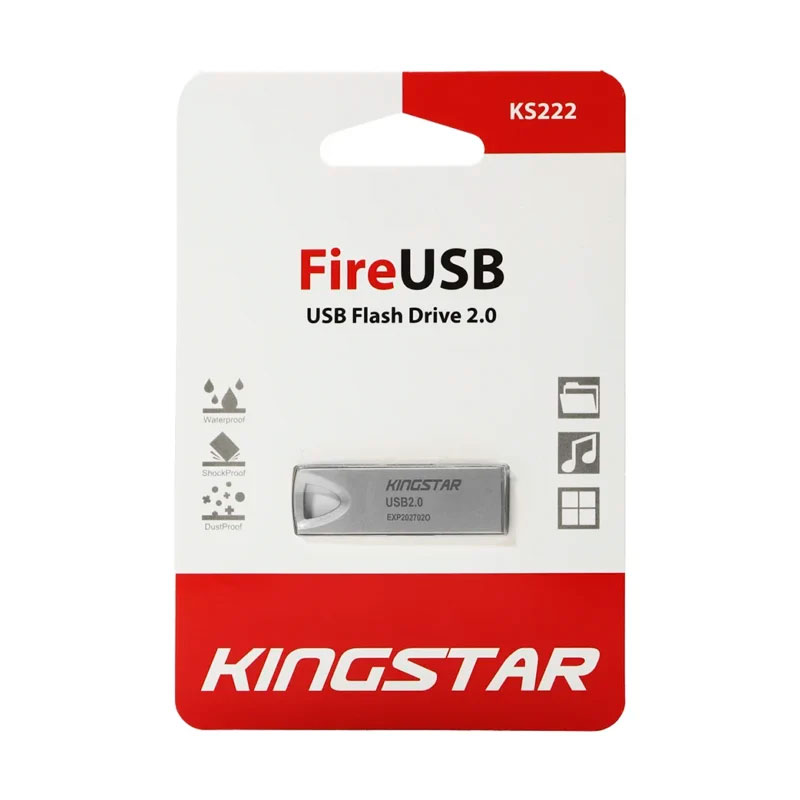 فلش مموری USB 2.0 کینگ استار مدل King Star Fire KS222 64GB - Image 2