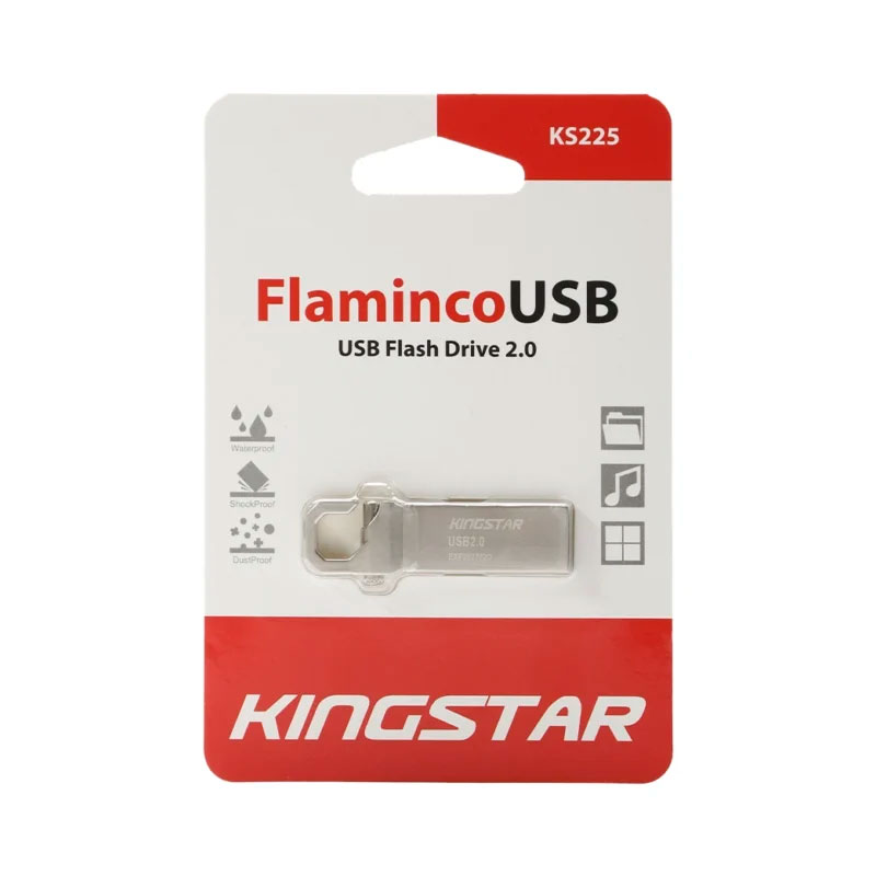فلش مموری USB 2.0 کینگ استار مدل King Star Flaminco KS225 64GB - Image 2
