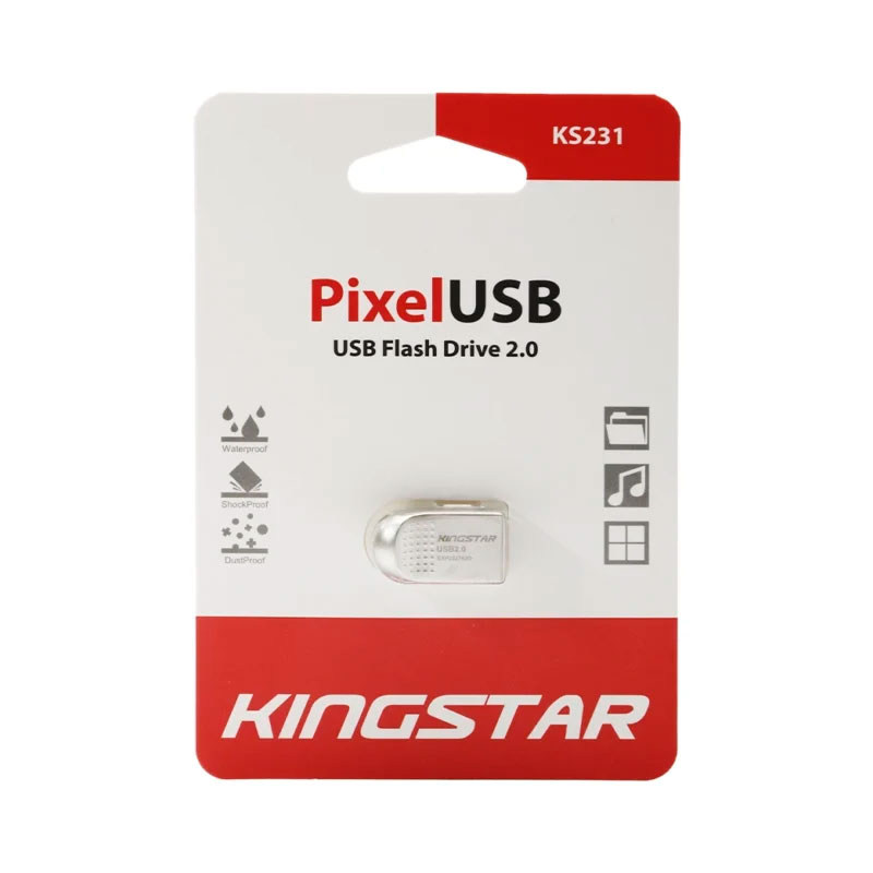 فلش مموری USB 2.0 کینگ استار مدل King Star Pixel KS231 16GB - Image 2