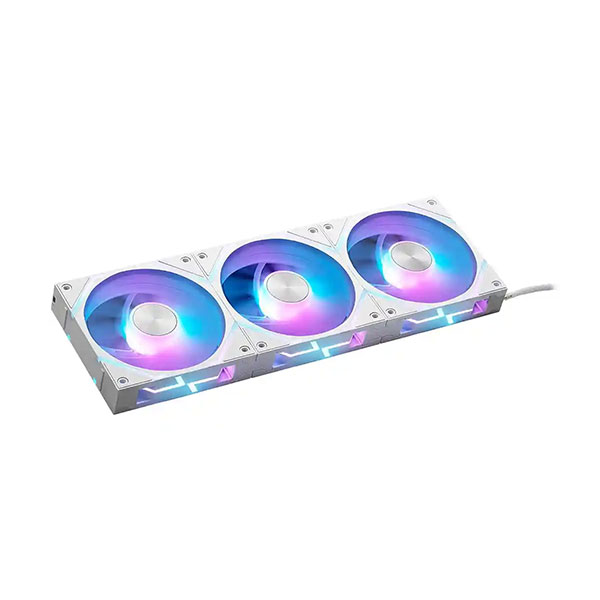 پک 3 تایی فن کیس ام اس آی مدل MSI MPG EZ120 ARGB White - Image 2