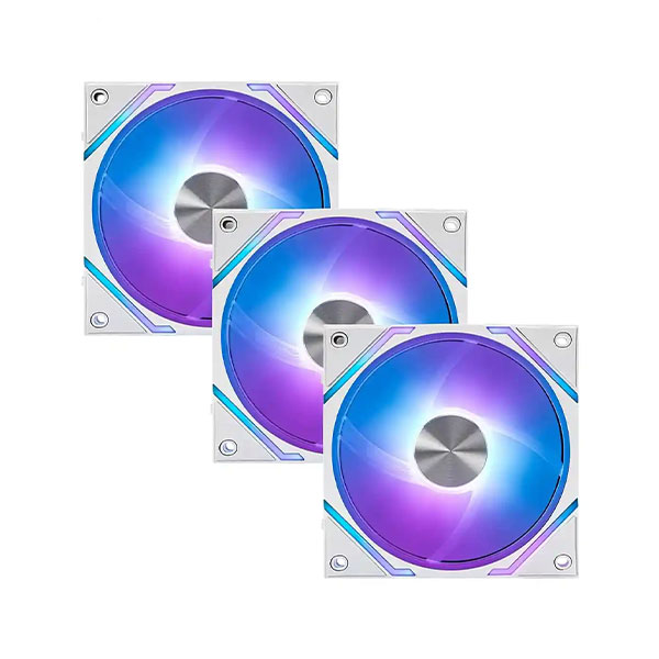 پک 3 تایی فن کیس ام اس آی مدل MSI MPG EZ120 ARGB White - Image 3