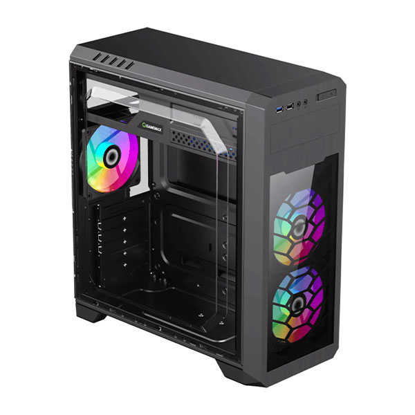 کیس گیمینگ کامپیوتر گیم مکس مدل GameMax G563 FRGB - Image 3