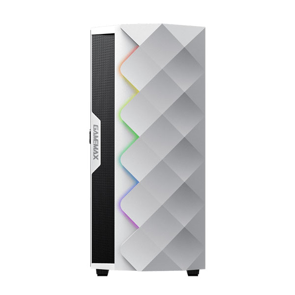 کیس گیمینگ کامپیوتر گیم مکس مدل GameMax Diamond COC White - Image 3