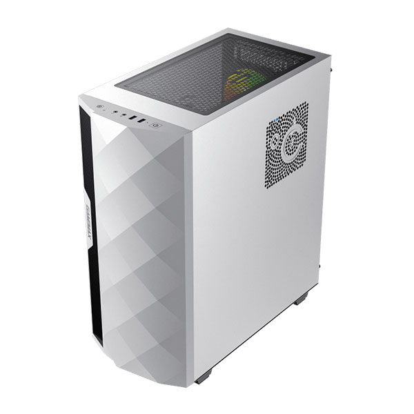 کیس گیمینگ کامپیوتر گیم مکس مدل GameMax Diamond COC White - Image 5