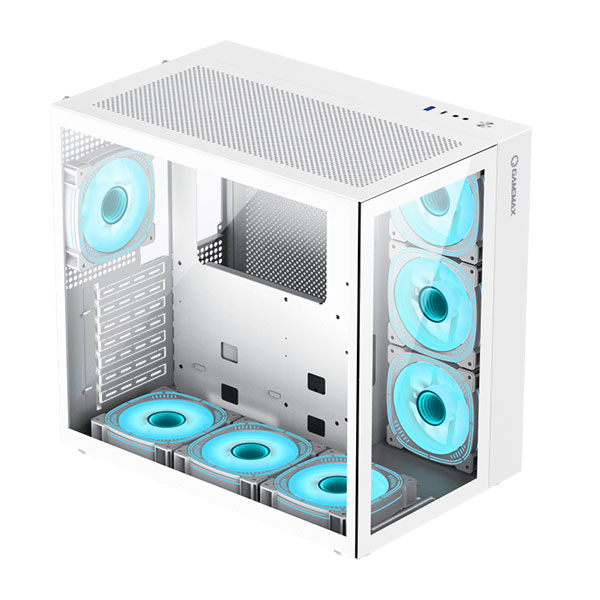 کیس گیمینگ کامپیوتر گیم مکس مدل GameMax Infinity White - Image 2