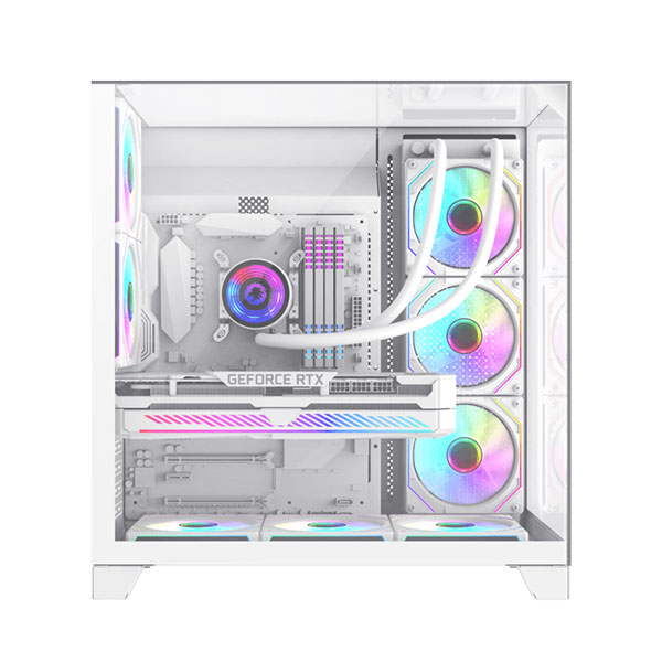 کیس گیمینگ کامپیوتر گیم مکس مدل GameMax Infinity Plus White - Image 3