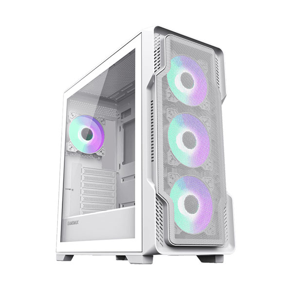 کیس گیمینگ کامپیوتر گیم مکس مدل GameMax Siege White