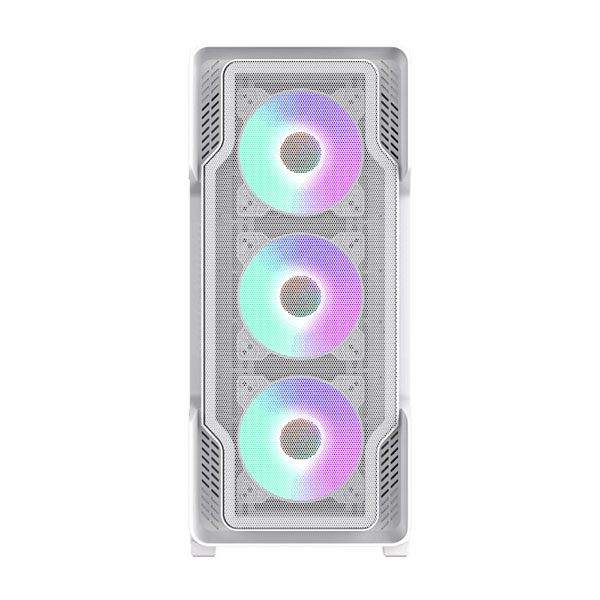 کیس گیمینگ کامپیوتر گیم مکس مدل GameMax Siege White - Image 2