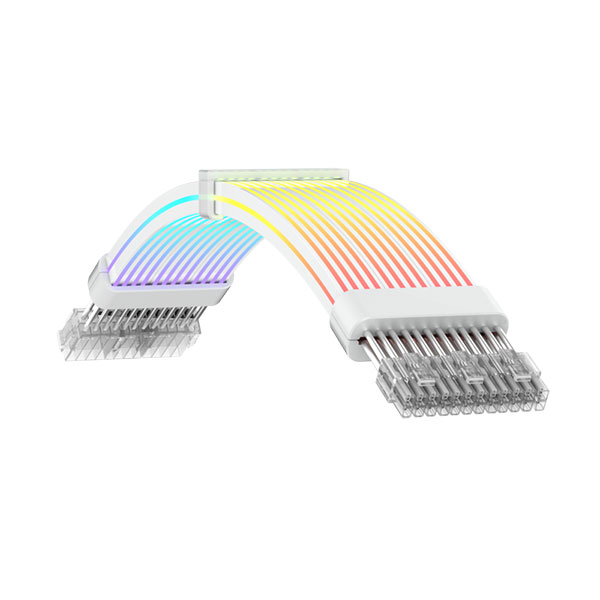 کابل اسلیو گیم مکس مدل GameMax VGA 3x8pin White - Image 2