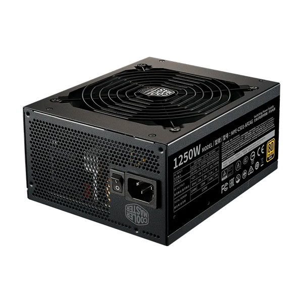 منبع تغذیه کامپیوتر کولر مستر مدل COOLER MASTER MWE Gold 1250-V2 - Image 2