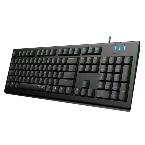 کیبورد با سیم رپو مدل Rapoo NK1800 - Image 2