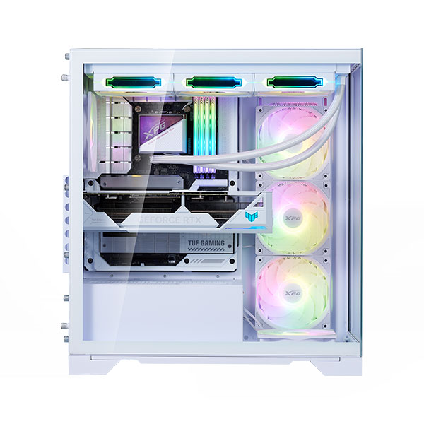 کیس کامپیوتر ایکس پی جی مدل XPG INVADER X BTF WHITE - Image 2