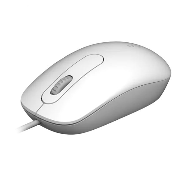 ماوس با سیم رپو مدل RAPOO N200 White - Image 2