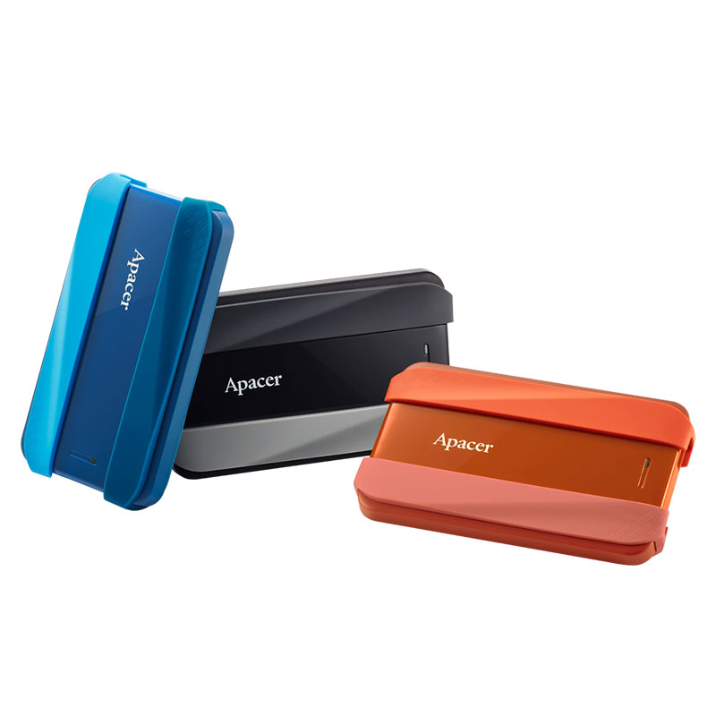 هارد اکسترنال اپیسر مدل Apacer Reliable AC533 2TB قرمز - Image 2