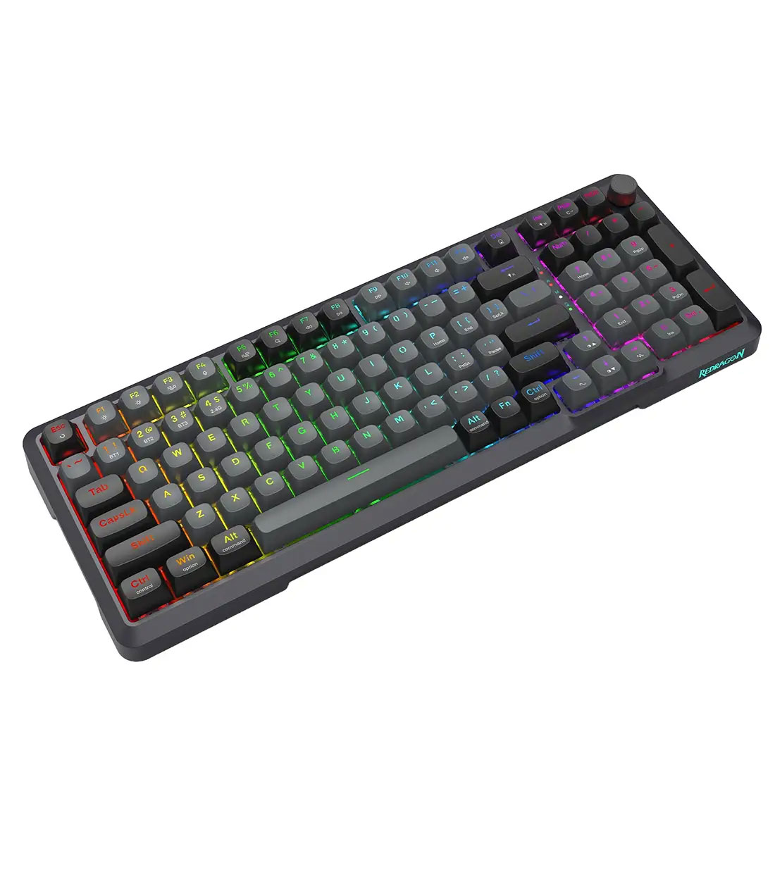 کیبورد بی سیم گیمینگ ردراگون مدل Redragon BRAGI PRO K688 GB RGB - Image 2