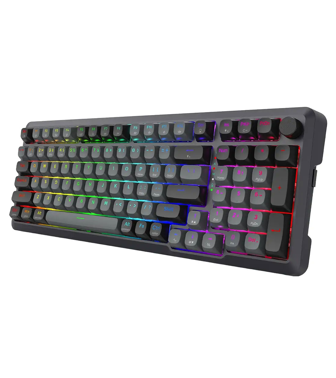 کیبورد بی سیم گیمینگ ردراگون مدل Redragon BRAGI PRO K688 GB RGB - Image 4