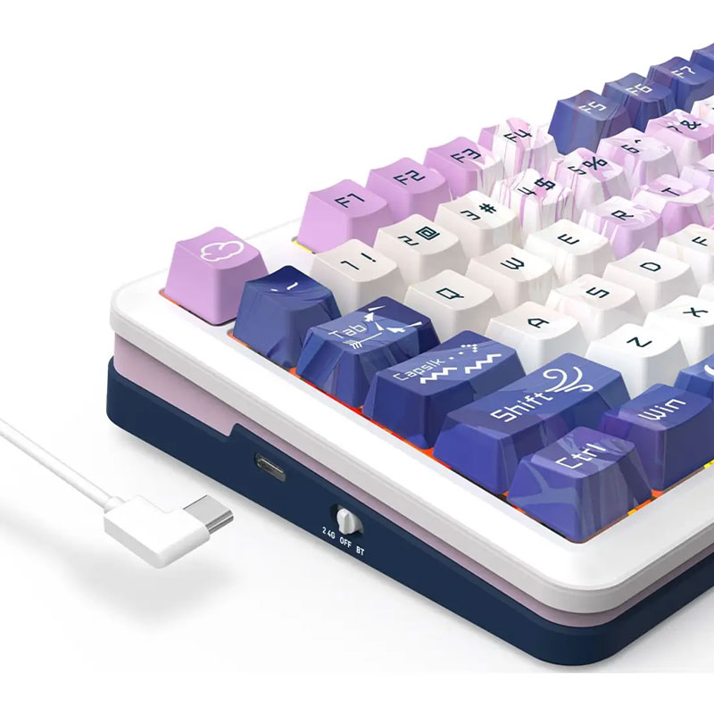 کیبورد بی سیم/باسیم گیمینگ ردراگون مدل Redragon Cyrus PRO K681 ACG RGB - Image 4