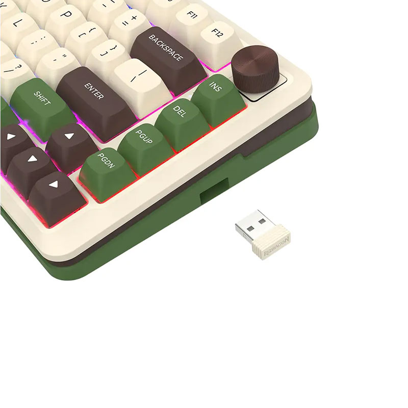 کیبورد باسیم/بی سیم گیمینگ ردراگون مدل Redragon CYRUS PRO K681 CGC RGB - Image 3