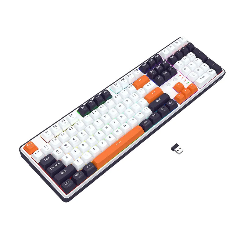 کیبورد باسیم/بی سیم گیمینگ ردراگون مدل Redragon WYVERN PRO K689 WBO RGB - Image 3