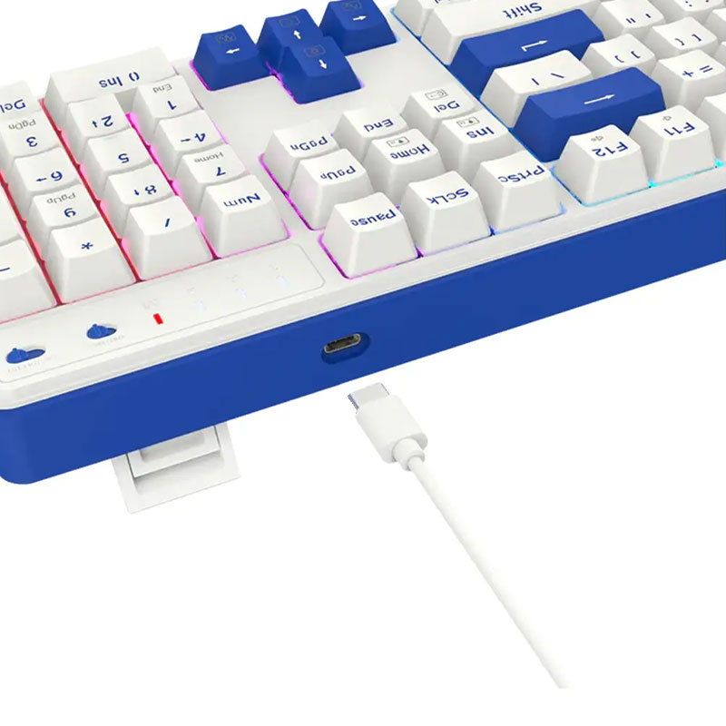 کیبورد باسیم/بی سیم گیمینگ ردراگون مدل Redragon FAYE PRO K685 WB RGB - Image 4