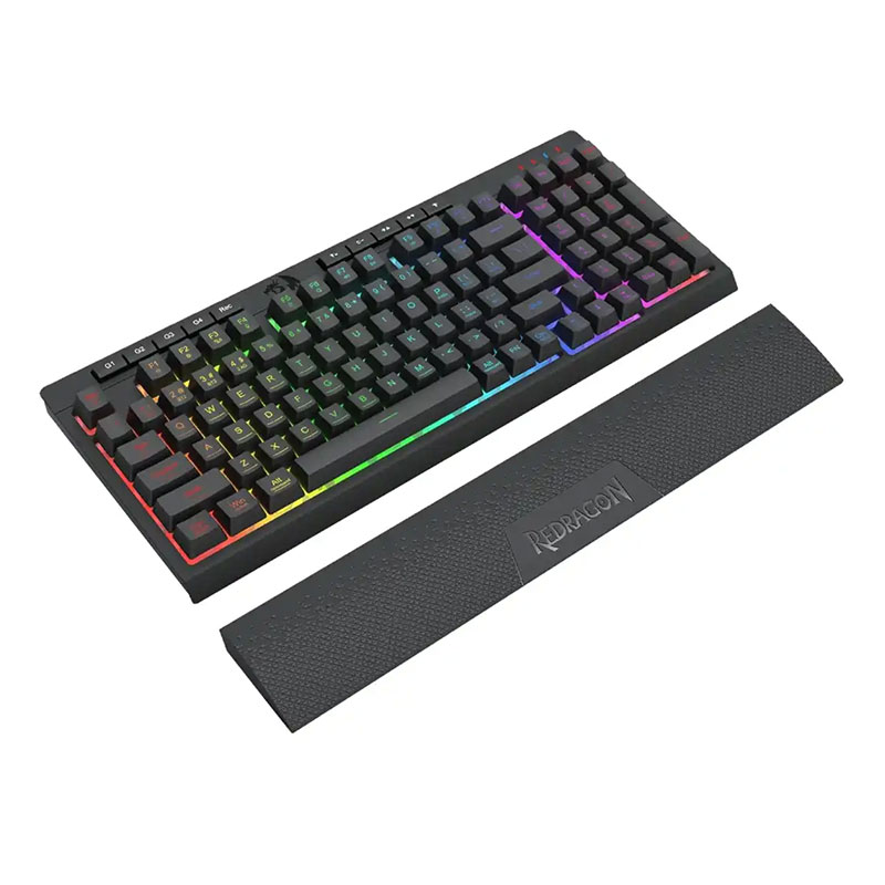 کیبورد با سیم گیمینگ ردراگون مدل Redragon SHIVA 98 K515 RGB - Image 3